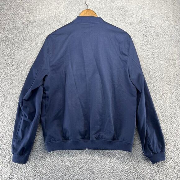 Asos Jacket Men's Medium Full Zip Solid Pockets Casual Blank Cotton Streetwear - Picture 7 of 9